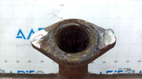 Muffler rear part with barrel Mazda CX-5 17- awd rusty barrel, sawed off studs