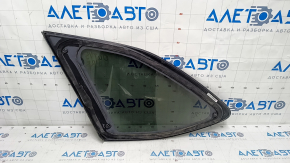 Window blind glass rear right Subaru Outback 15-19 black tint, scratches on chrome, scratches on glass