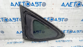 Window blind glass rear right Honda CRV 12-16 scratches on chrome, scratches on glass