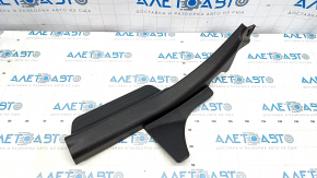 Door sill trim rear right Kia Optima 11-15 black, worn