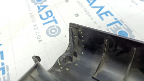 Door sill trim rear right Kia Optima 11-13 black, type 2, worn, crack in fastening