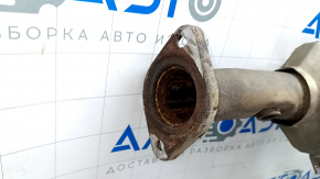 Exhaust line middle part with catalytic converter Mazda CX-5 17- awd rusty, flanges sawed
