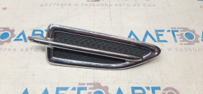 Front right wing molding Ford Escape MK3 13-16 prerest chrome, type 2