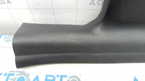 Door sill trim rear left inner Hyundai Elantra UD 11-16 black, worn