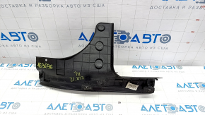 Door sill trim rear left inner Hyundai Elantra UD 11-16 black, worn