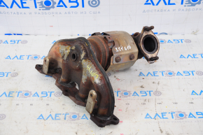 Exhaust manifold with catalytic converter Kia Optima 11-15 2.4