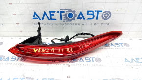 Light outer wing right Toyota Venza 21-