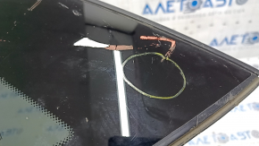 Window blind glass rear left Mercedes W164 ML scratches on glass