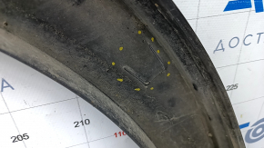 Rear left wing arch trim Mazda CX-5 17- structure, broken fasteners