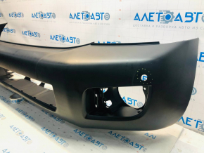 Front bumper bare Toyota Sequoia 08-16 under parking sensor scratch