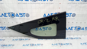 Window blind glass rear right Honda CRZ 11-16 scratches on glass
