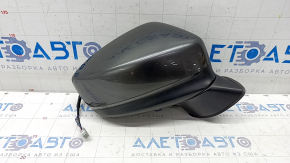Right side mirror Mazda CX-5 17- BSM, heated, turn signal, 6 pins, graphite