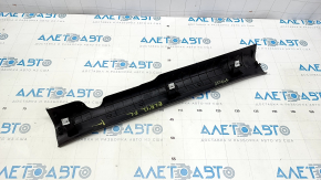 Door sill trim front left inner Hyundai Elantra UD 11-16 black, worn