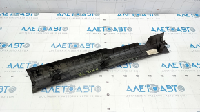 Door sill trim front right inner Hyundai Elantra UD 11-16 black, worn