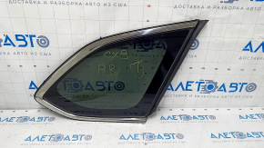 Window blind glass rear right Mazda CX-9 16- chrome scratches on chrome