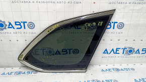 Window blind glass rear right Mazda CX-9 16- chrome scratches on chrome, scratches on glass