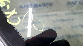 Window blind glass rear right Mazda CX-9 16- chrome scratches on chrome, scratches on glass