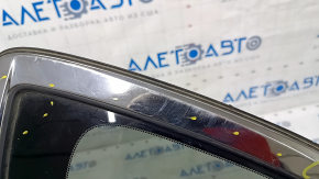 Window blind glass rear right Mazda CX-9 16- chrome scratches on chrome, scratches on glass