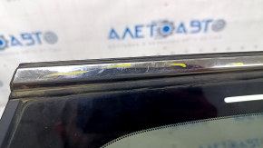 Window blind glass rear right Mazda CX-9 16- chrome scratches on chrome, scratches on glass