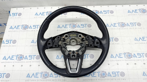 Naked steering wheel Mazda CX-5 17 - black leather, scratches