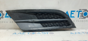 Front bumper grille side left VW Jetta 15-18 USA without fog lights, dented