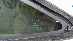 Window blind glass rear right Toyota Venza 21 - chrome, broken guides