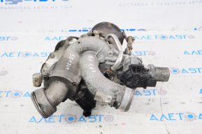 Turbine assembly with manifold and cooling pipes VW Passat b7 12-15 USA 1.8T 142k