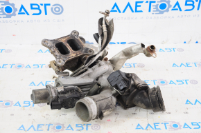 Turbine assembly with manifold and cooling pipes VW Passat b7 12-15 USA 1.8T 142k