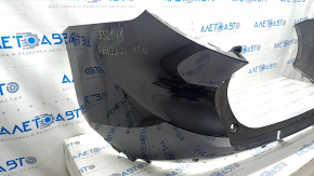 Rear bumper bare Toyota Venza 21 - for parking sensors Limited, black, scratches