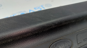 Door sill trim front left Kia Optima 11-13 black, type 2, worn