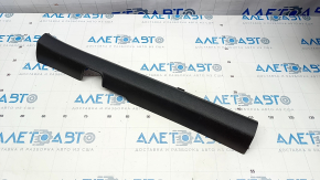 Door sill trim front left inner Hyundai Sonata 15-19 black, worn