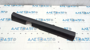 Door sill trim front left inner Hyundai Sonata 15-19 black, worn