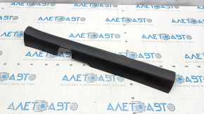 Door sill trim front left inner Hyundai Sonata 15-19 black, worn