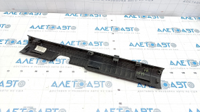Door sill trim front right inner Hyundai Sonata 15-19 black, worn