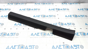 Door sill trim front right inner Hyundai Sonata 15-19 black, worn