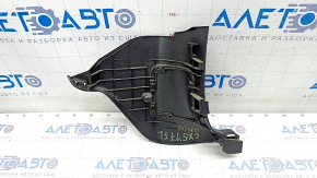 Front pillar trim lower left Mazda CX-5 17- black, scratches