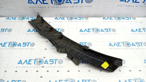 Door sill trim rear left inner Hyundai Sonata 15-19 black, worn