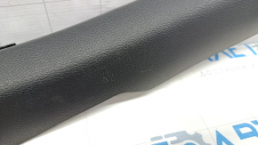 Door sill trim rear left inner Hyundai Sonata 15-19 black, worn