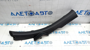 Door sill trim rear left inner Hyundai Sonata 15-19 black, worn