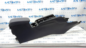 Console central armrest Mazda CX-5 17- leather black, scratches