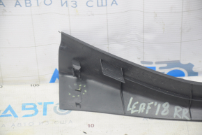 Door sill trim rear right Nissan Leaf 18- black broken fastening
