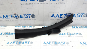 Door sill trim rear right inner Hyundai Sonata 15-19 black, scratch