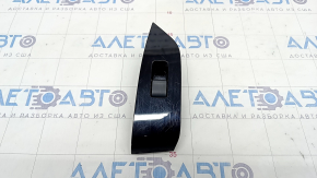 Rear left window lift control Mazda CX-5 17-black with black trim, gloss, scratches