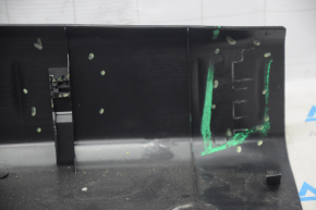 Nissan Leaf 18 trunk opening trim - black scratches broken fasteners