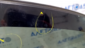 Window blind glass rear right Dodge Journey 11- tinting scratches on glass