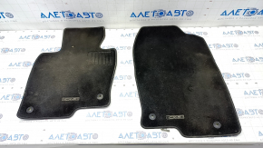 Set of floor mats for Mazda CX-5 17- cloth, black, for cleaning
