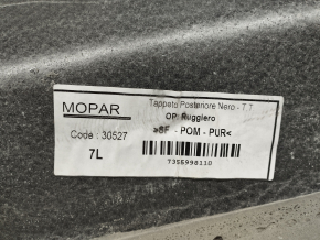 Floor covering rear row Jeep Renegade 15 - for dry cleaning