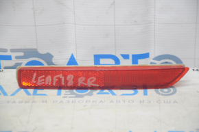 Rear bumper reflector right Nissan Leaf 18-