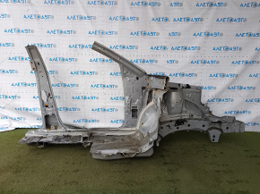Front left quarter Lexus RX300 RX330 RX350 RX400h 04-09 silver, with central pillar