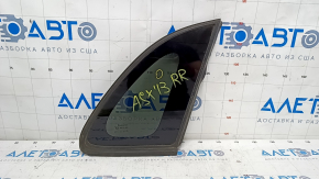 Window blind glass rear right Mitsubishi Outlander Sport ASX 11- black, scratch on glass
